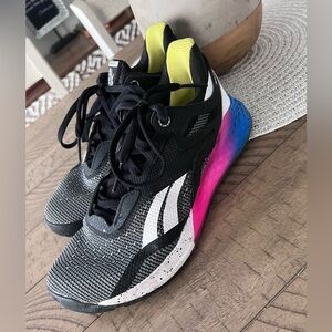 Women’s size 8, Reebok Nano sneakers